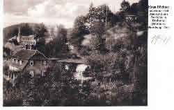 Haus Büchner vom Bandweg aus gesehen