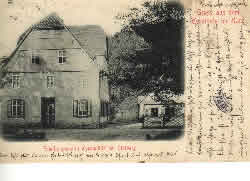 Gasthaus Thyramühle von der Strasse aus gesehen